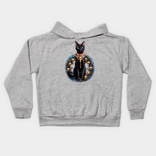 Xmas Bombay Cat Kids Hoodie